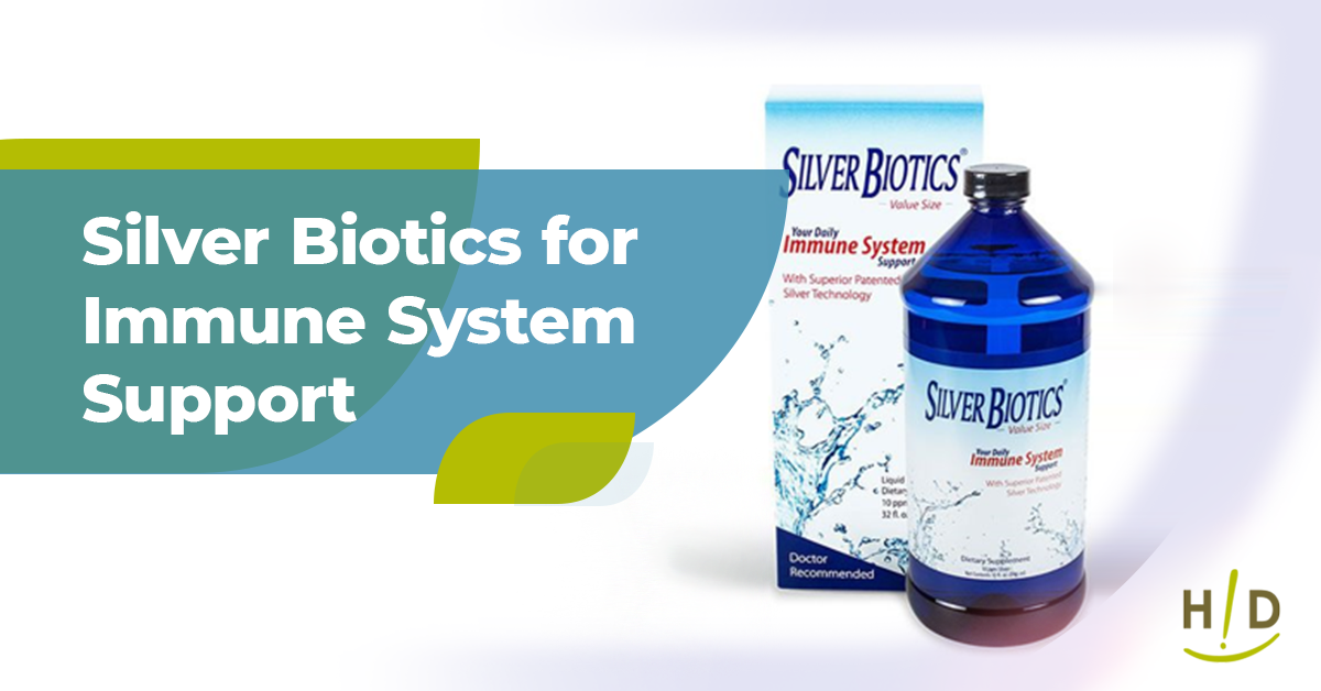 Taking Silver Biotics for Immune System Support - Plant-Based Diet - Recipes & Weight Loss Supplements