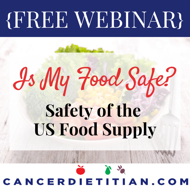 Is My Food Safe? FREE WEBINAR!