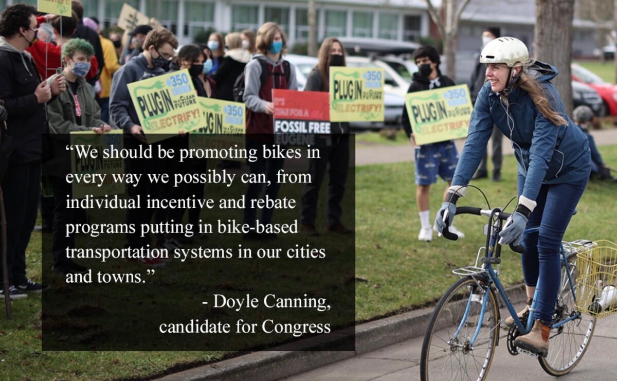 Eugene attorney Doyle Canning wants to ride climate change concerns to Congress