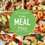 7 Day Healthy Meal Plan (April 25-May 1)