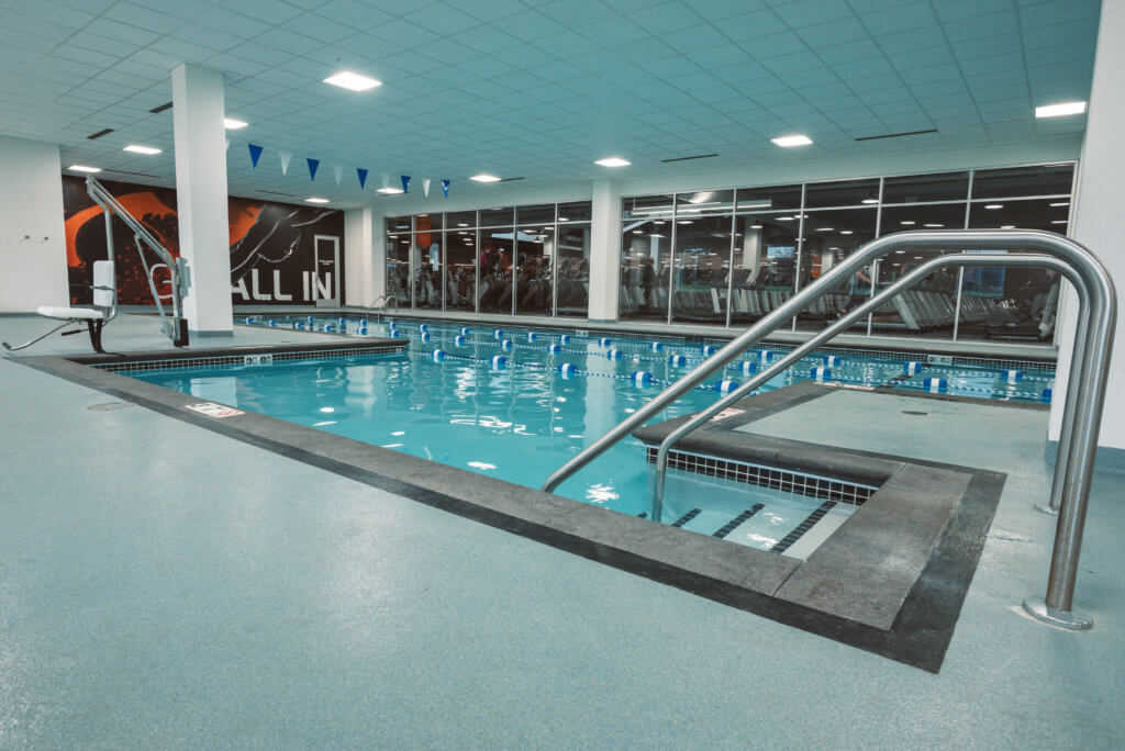 gyms with pools