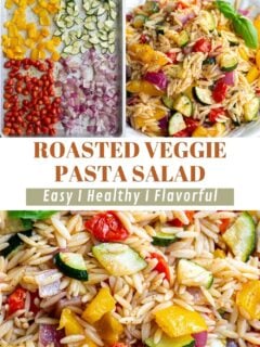 Roasted Vegetable Pasta Salad - Food with Feeling