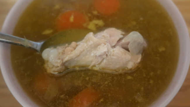 Chicken Soup With Wings Recipe - How to make the best easy chicken broth or homemade stock