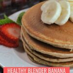 Healthy Blender Banana Oatmeal Pancakes via @preventionrd