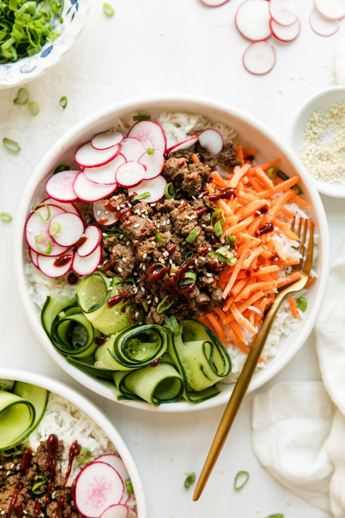 Korean-Inspired Ground Beef Bowls (Easy 30 Minute Meal)
