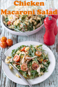 Leftover Chicken Macaroni Salad - Neils Healthy Meals