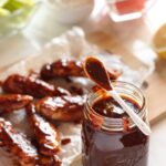 This skinny bbq sauce is simple to make, full of flavor, and lower in sugar than most store bought brands. You will LOVE making your own sauce at home.