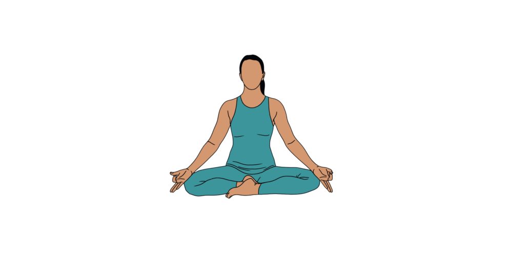 Sukhasana - yoga for asthma