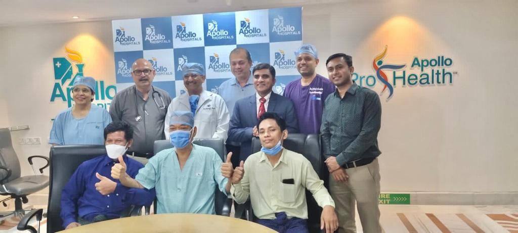 Doctors from Apollo Hospitals perform Gujarat’s first liver & kidney transplant from living donors on an international patient in a single sitting