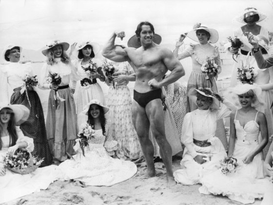 fitness motivation quotes for men Arnold Schwarznegger-Credit Keystone/Getty Images