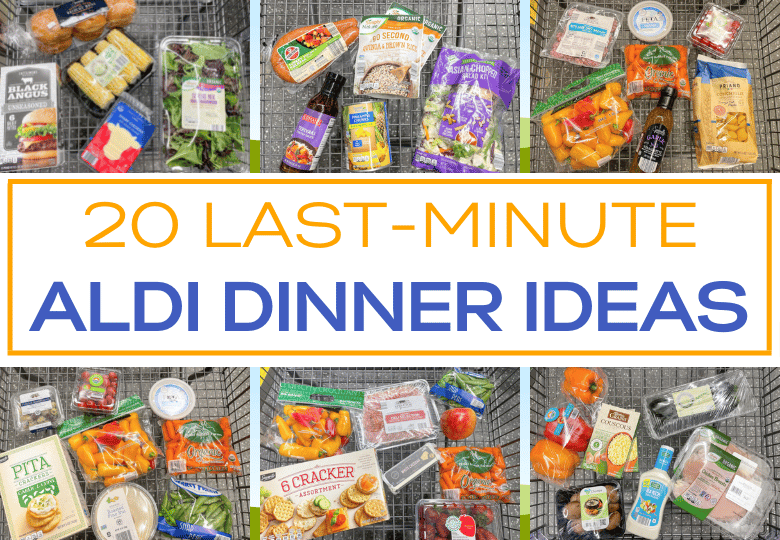 20 Last-Minute ALDI Dinner Ideas (Spring + Summer)