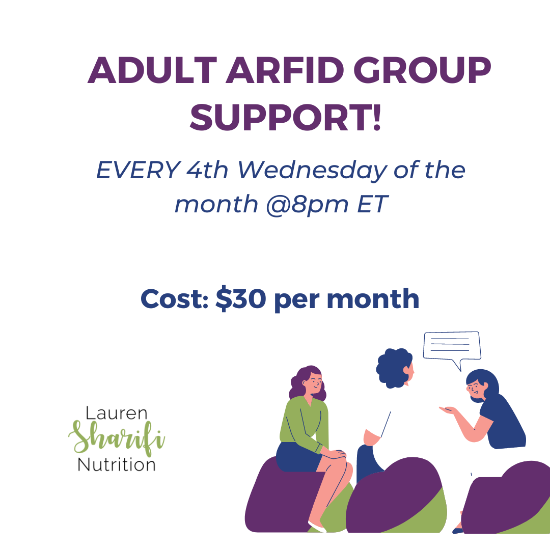 ADULT ARFID GROUP SUPPORT
