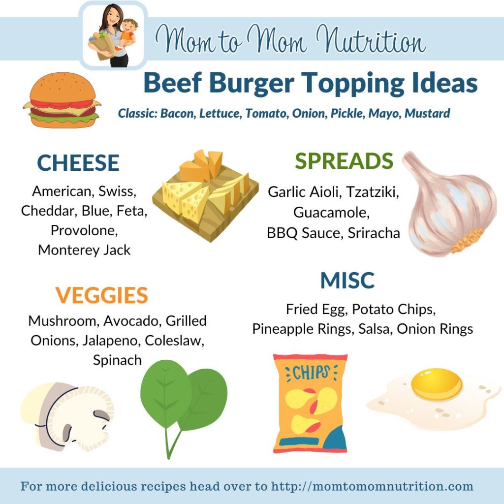 Take your burger to the next level with these beef burger topping ideas. Mix and match to find the best burger topping for your taste buds!