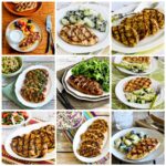 How to Make Juicy Grilled Chicken Breasts collage of featured recipes
