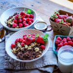Red Quinoa Berry Breakfast Bowl