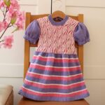 Carnival Baby Dress Knitting Pattern, Learn Brioche!