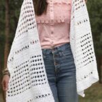 Soirée Light Shawl Crochet Pattern – Mama In A Stitch