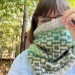 Easy Mosaic Cowl Knitting Pattern – Knitting