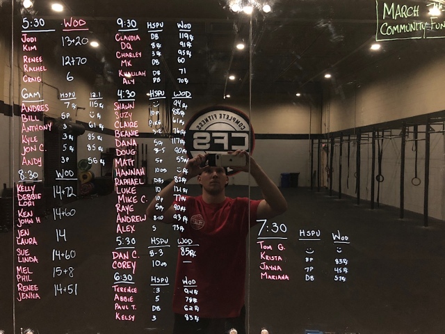 Tuesday, February 25, 2020 – Workout of the Day
