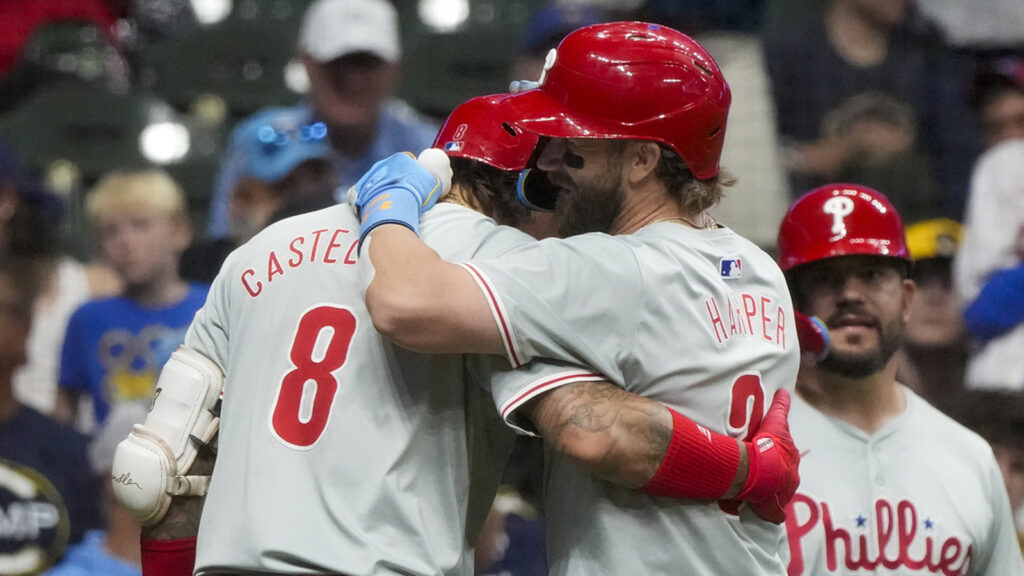 Philadelphia Phillies' magic number to clinch National League East title down to 4 after win over Milwaukee Brewers