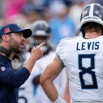 Titans coach doesn't regret 'feelings' after viral criticism of QB Levis