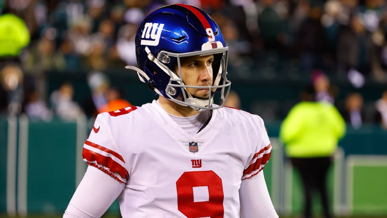 Giants' Graham Gano out at least 'a few weeks' with hamstring injury