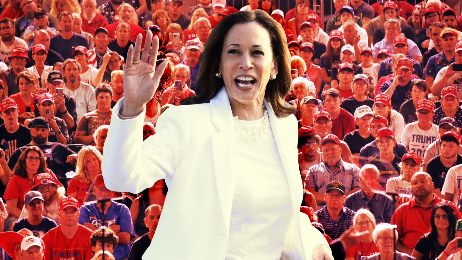 Kamala Harris’ Splashy Play for Donald Trump’s Toadies