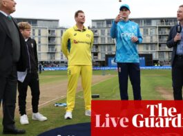 England v Australia: fifth and decisive men’s cricket one-day international – live | Cricket