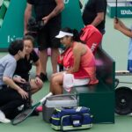 Emma Raducanu retires from Korea Open with foot injury