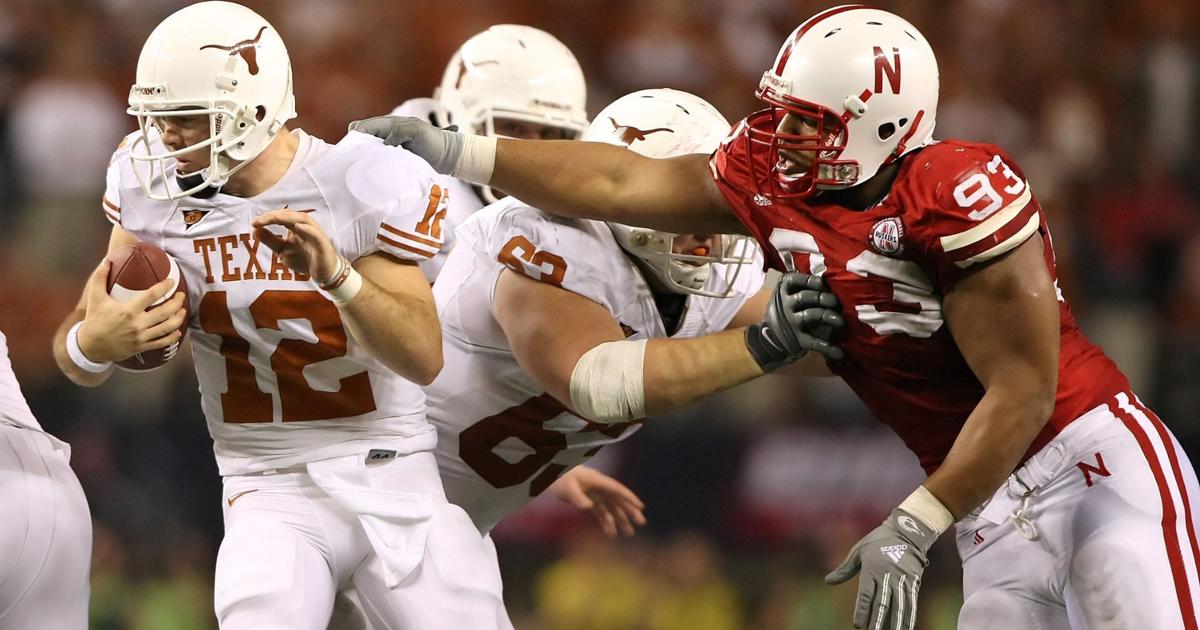 NBC analyst Colt McCoy — Texas QB who broke Husker hearts — talks Dylan Raiola, return to Nebraska