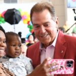 Nick Saban reacts on 'College GameDay' to Alabama's Saban Field dedication