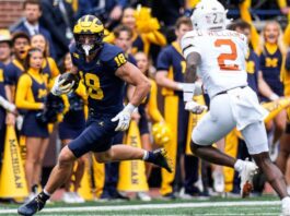 Michigan's Colston Loveland available vs Minn, Will Johnson questionable