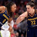 Caitlin Clark, Kelsey Mitchell deliver unstoppable 1-2 punch