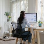 Do remote workers actually work? Yes, but they also shop and shower