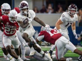 Texas A&M-Arkansas channel, time, TV schedule, streaming info