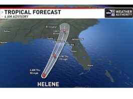 The Weather Authority: Helene to make landfall this evening