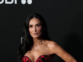 Demi Moore, 61, revealed how her ex Bruce Willis, 69, influenced her to demand a $12.5 million salary for her role in Striptease; she is seen September 16 in LA