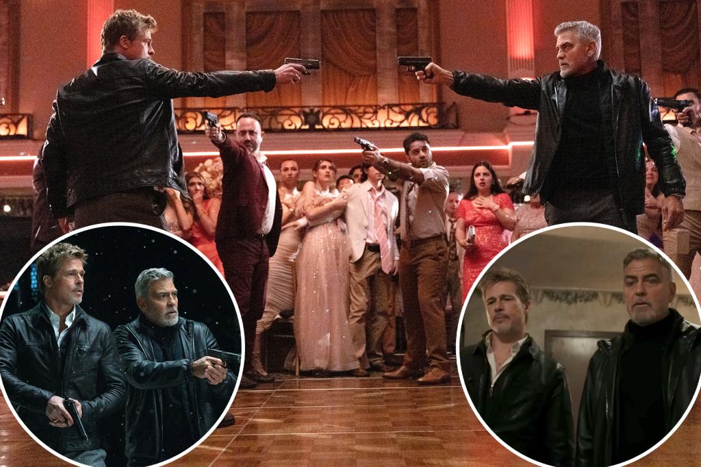 Dreadful, laugh-free slog tests limits of what Pitt, Clooney's star power can salvage