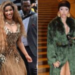 Cardi B Wears 2 Sexy Outfits at Paris Fashion Week Following Birth of Third Child