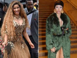 Cardi B Wears 2 Sexy Outfits at Paris Fashion Week Following Birth of Third Child