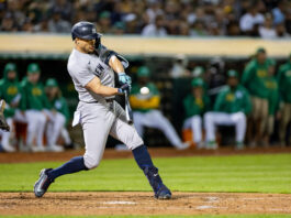 MLB: New York Yankees at Oakland Athletics, giancarlo stanton