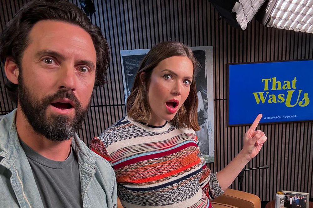 Mandy Moore and Milo Ventimiglia Reunite for Podcast