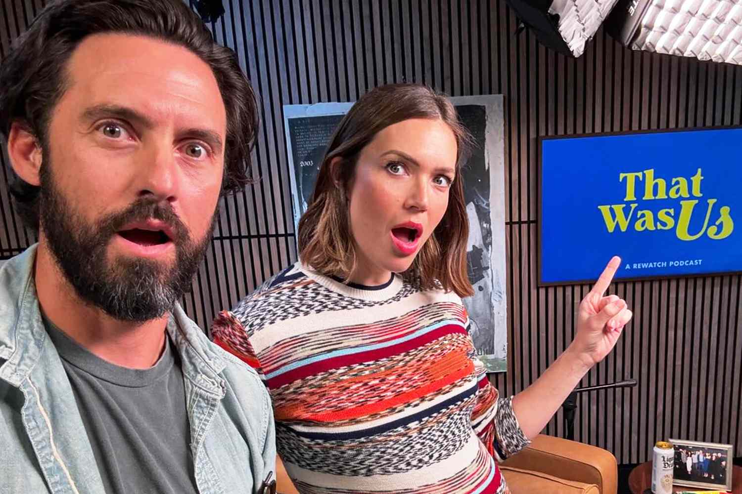 Milo Ventimiglia reunites with Mandy Moore for 'This Is Us' podcast