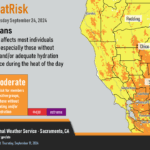 Moderate heatrisk and elevated fire weather concerns return early next week