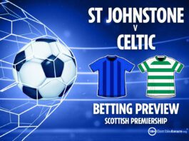 St Johnstone vs Celtic prediction, betting tips, free bets and latest odds for Scottish Premiership clash