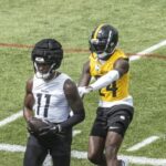 Van Jefferson Joey Porter Jr. Steelers training camp