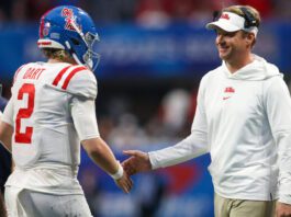 Lane Kiffin raves about Jaxson Dart as person and player ahead of first SEC clash vs. Kentucky