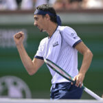 Lorenzo Sonego BNP Paribas Open-Day 6 Fist Pump