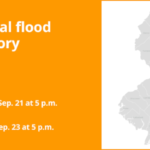 Coastal flood advisory for Monmouth County until early Monday evening