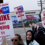 Boeing is reducing executive pay and furloughing nonunion workers during the strike